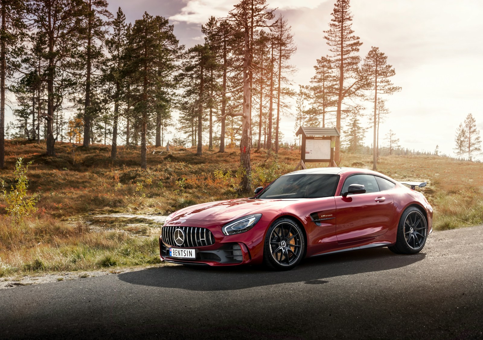 Mercedes-AMG representing grand tourers